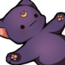 luna tired Discord emoji — free static PNG download