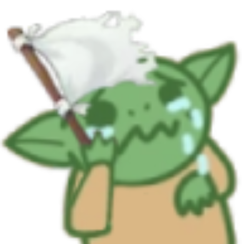 goblin surrender Discord emoji — free static PNG download