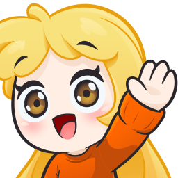 blondegirlwave Discord emoji — free static PNG download