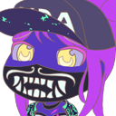 akali_kda_ohayo Discord emoji — free static PNG download