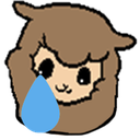 AlpagaSad Discord emoji — free static PNG download
