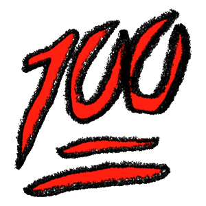 animated_100 Discord emoji — free animated GIF download