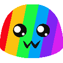 anirainbowblob Discord emoji - free download