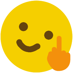 AnnoyingMiddleFinger Discord emoji — free static PNG download