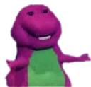 Barney Discord emoji — free static PNG download
