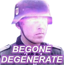 BeGone Discord emoji — free static PNG download