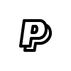 BlackPayPal Discord emoji — free static PNG download