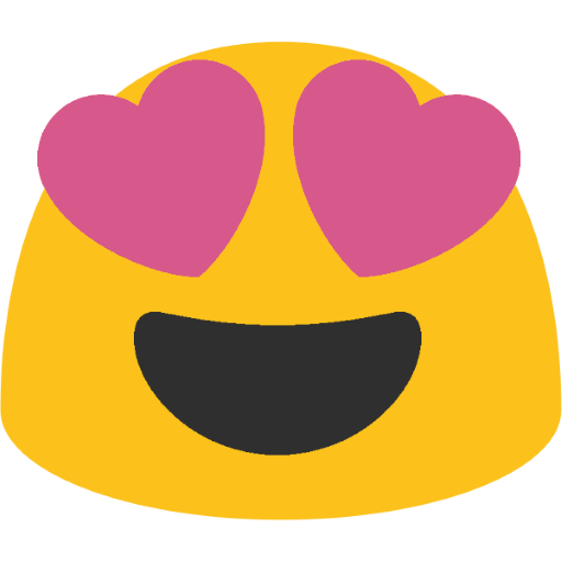 BlobHeartEyes Discord emoji — free static PNG download