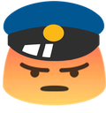 blobpoliceangry Discord emoji — free static PNG download