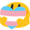 BlobTransgenderHeart Discord emoji - free download