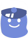 BlurpleBlobPolice Discord emoji — free static PNG download