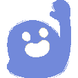BlurpleBlobWave Discord emoji — free animated GIF download