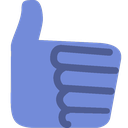 BlurpleThumbsUp Discord emoji — free static PNG download