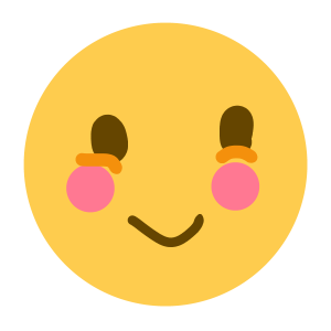 Blushingface Discord emoji — free static PNG download