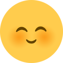 Blushy Discord emoji — free static PNG download