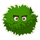 Bush Discord emoji — free static PNG download