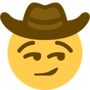 CowboySmirk Discord emoji — free static PNG download