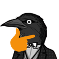 CrowThink Discord emoji — free static PNG download