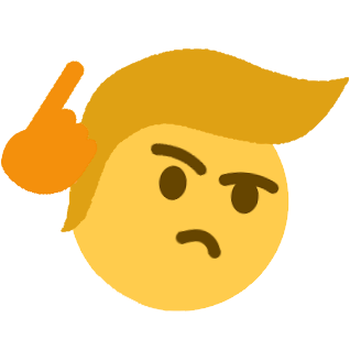 DonaldThink Discord emoji — free static PNG download