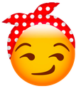 femalesmirk Discord emoji — free static PNG download