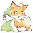 FoxyyShockWakingUp Discord emoji — free static PNG download