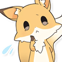FoxyyThink Discord emoji — free static PNG download