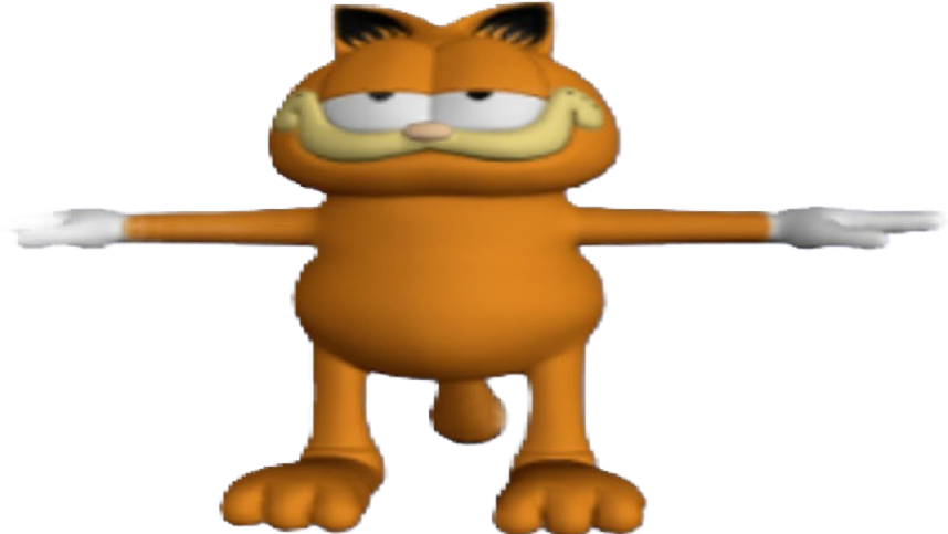 garfield Discord emoji — free static PNG download