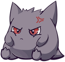 GengarPout Discord emoji — free static PNG download