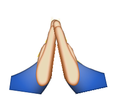 HandsCrossed Discord emoji — free static PNG download