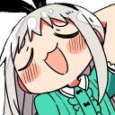 hideri_blush_smug Discord emoji — free static PNG download
