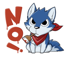 huskyno Discord emoji — free static PNG download