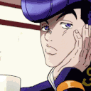 INTSL_Josuke_sips_tea Discord emoji — free animated GIF download