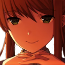 JustMonika Discord emoji — free static PNG download