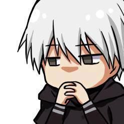 Kaneki Discord emoji — free static PNG download