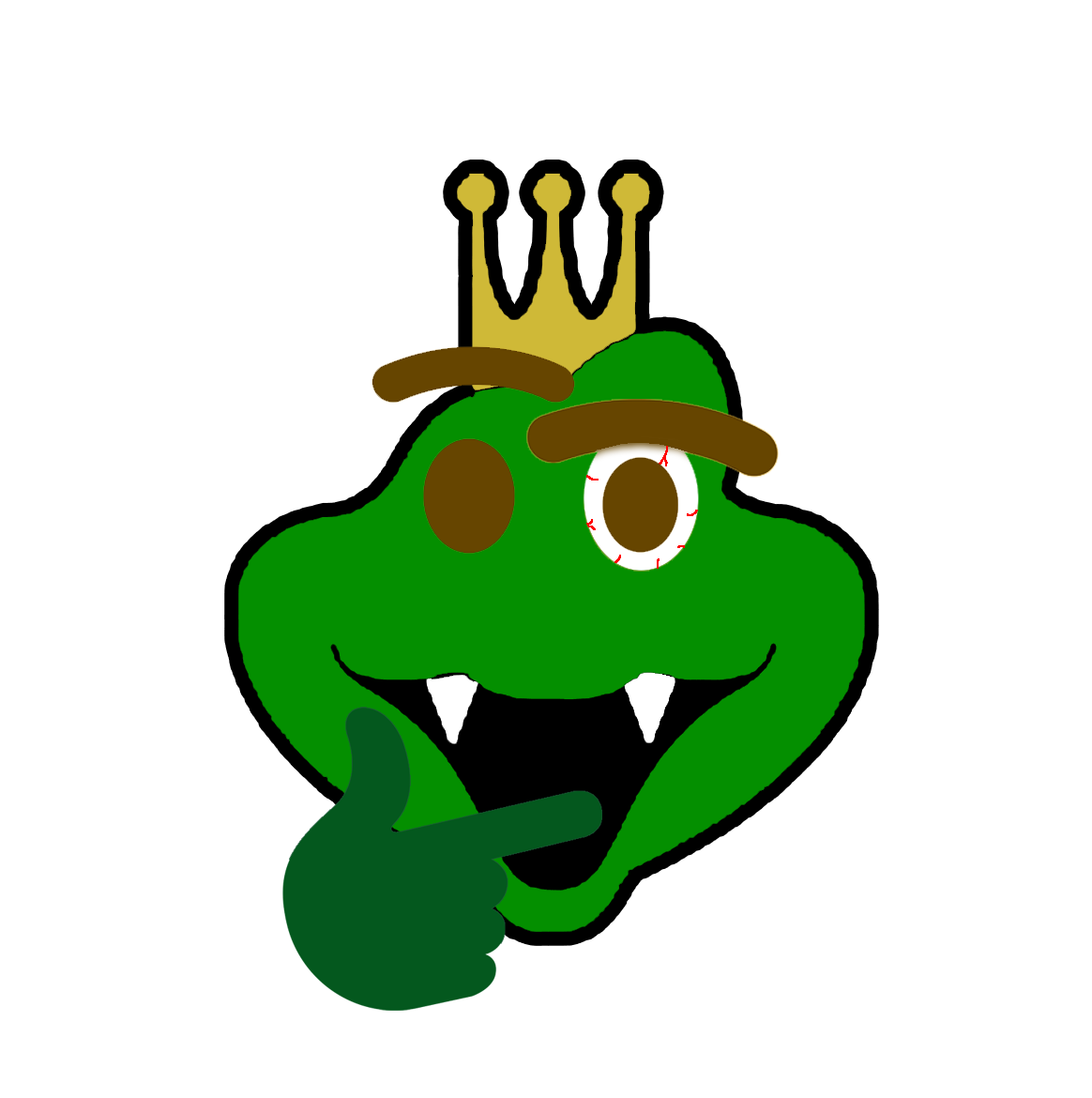 KingKRoolThink Discord emoji — free static PNG download