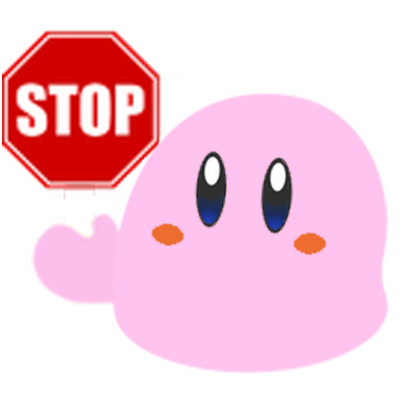 KirbyStop Discord emoji — free static PNG download