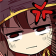 meguAngry Discord emoji — free static PNG download