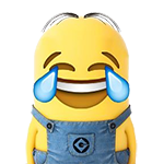 minioncrying Discord emoji — free static PNG download