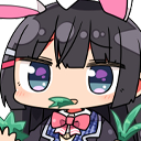 mito_tsukino_bunny_nom Discord emoji — free static PNG download