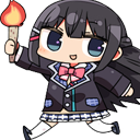 mito_tsukino_fire Discord emoji — free static PNG download