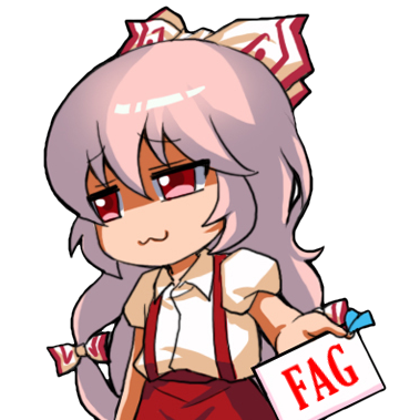 mokou_fag_card Discord emoji — free static PNG download