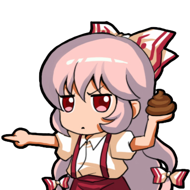 mokou_holding_feces Discord emoji — free static PNG download