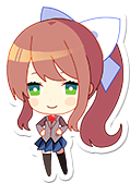 Monika Discord emoji - free download