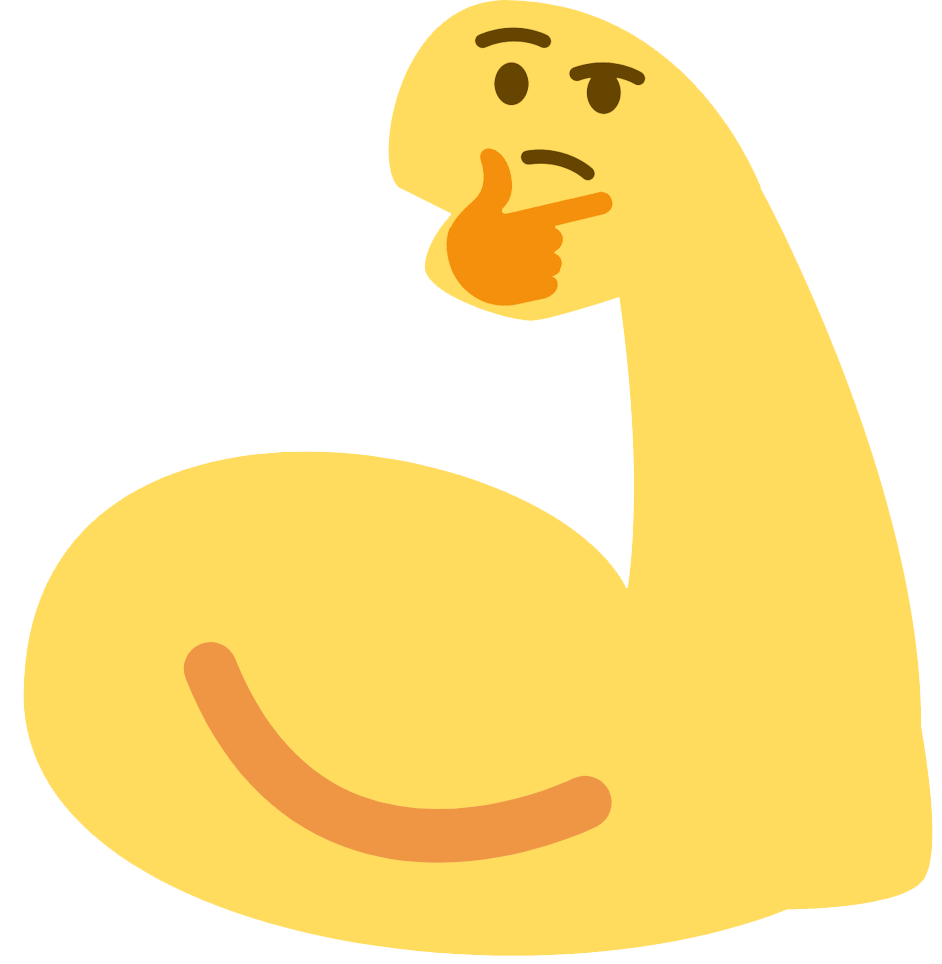 musclethink Discord emoji — free static PNG download
