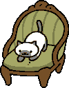 NekoAtsumeChair Discord emoji — free animated GIF download