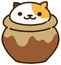 NekoAtsumePot Discord emoji — free static PNG download