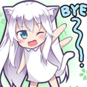 NekoByeBye Discord emoji - free download
