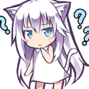 NekoWha Discord emoji — free static PNG download