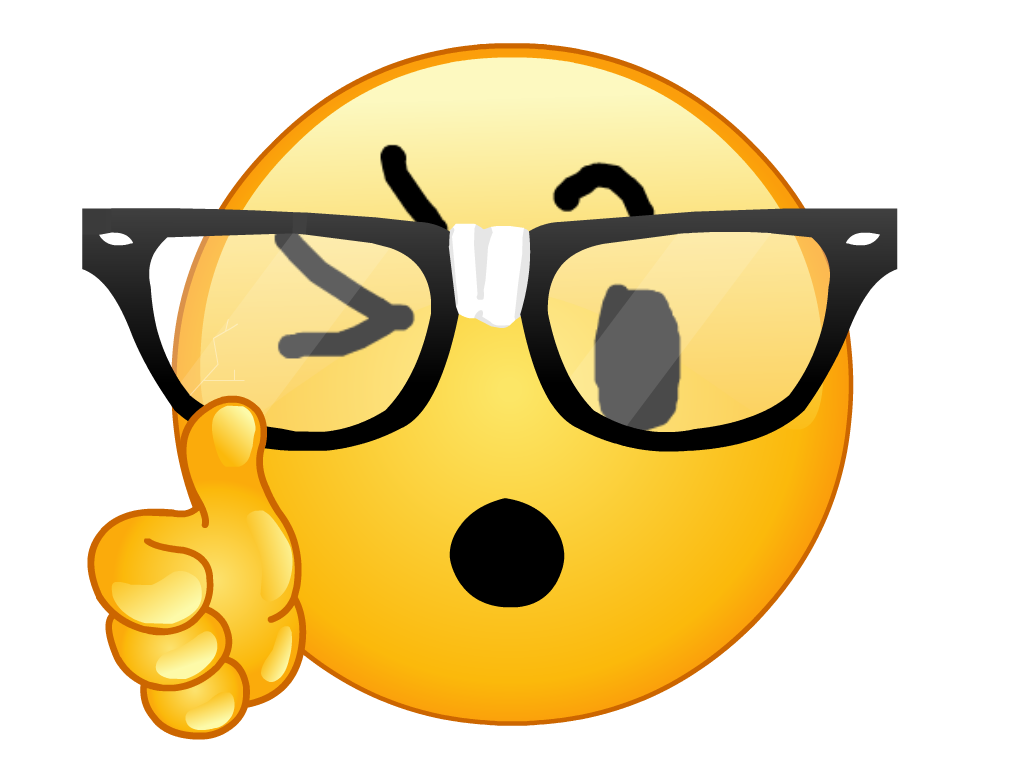 NerdThumbsUp Discord emoji — free static PNG download