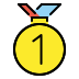 1st place medal Discord emoji — free static PNG download